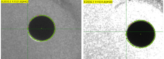 多重曝光参数下的二维图像